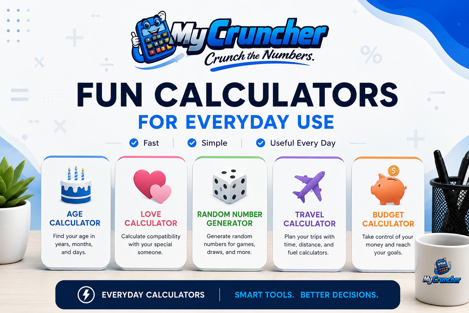 Fun Calculators for Everyday Use